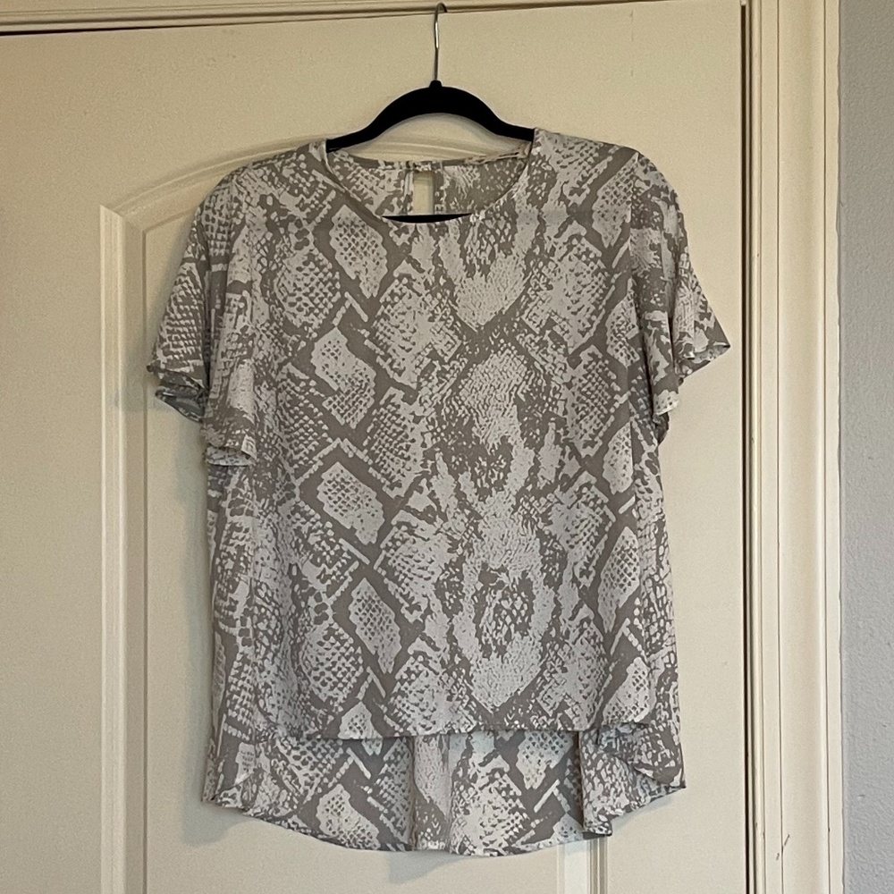 Buddy Love Flutter Sleeve Top